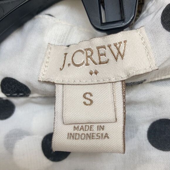 JCREW mixed polka dot popover cotton shirt - Picture 2 of 5